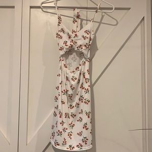 Floral mini dress